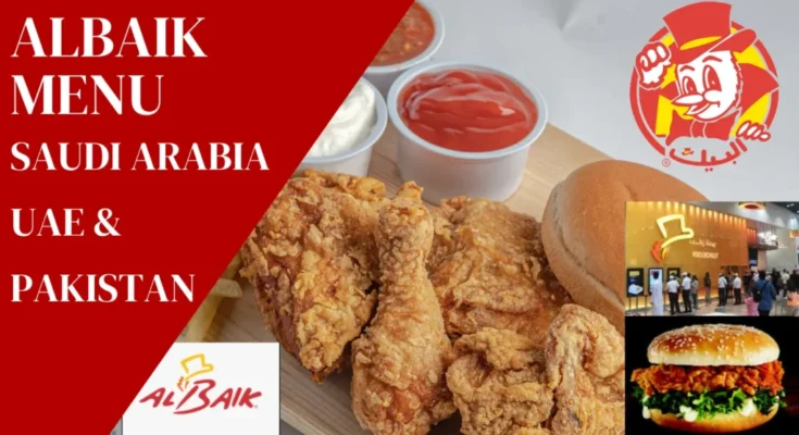 Albaik Menu Pakistan 2025 –