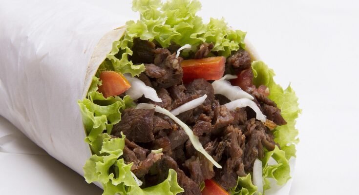 Vegetarian options at Albaik